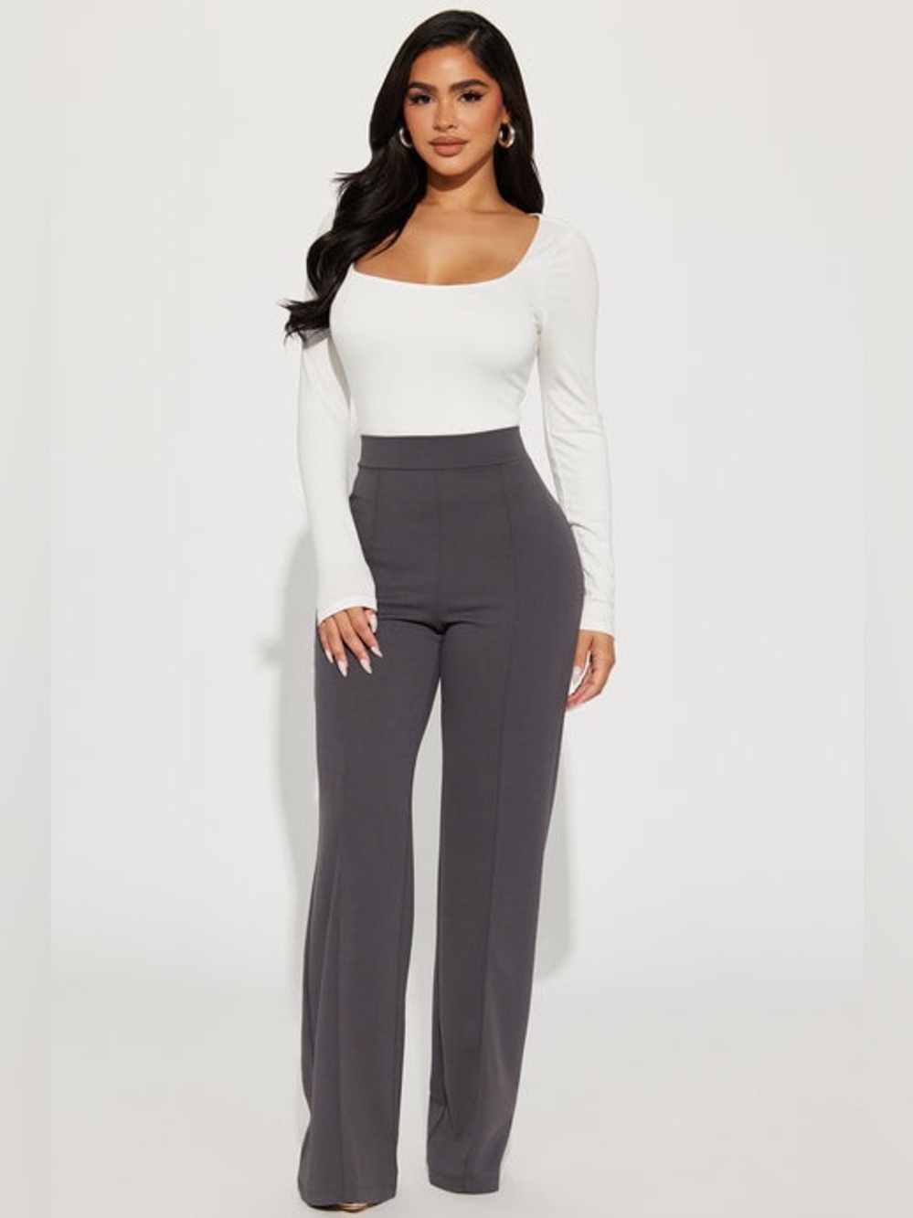 High-Waist Petite Pants